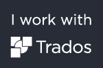 I work with SDL Trados Studio